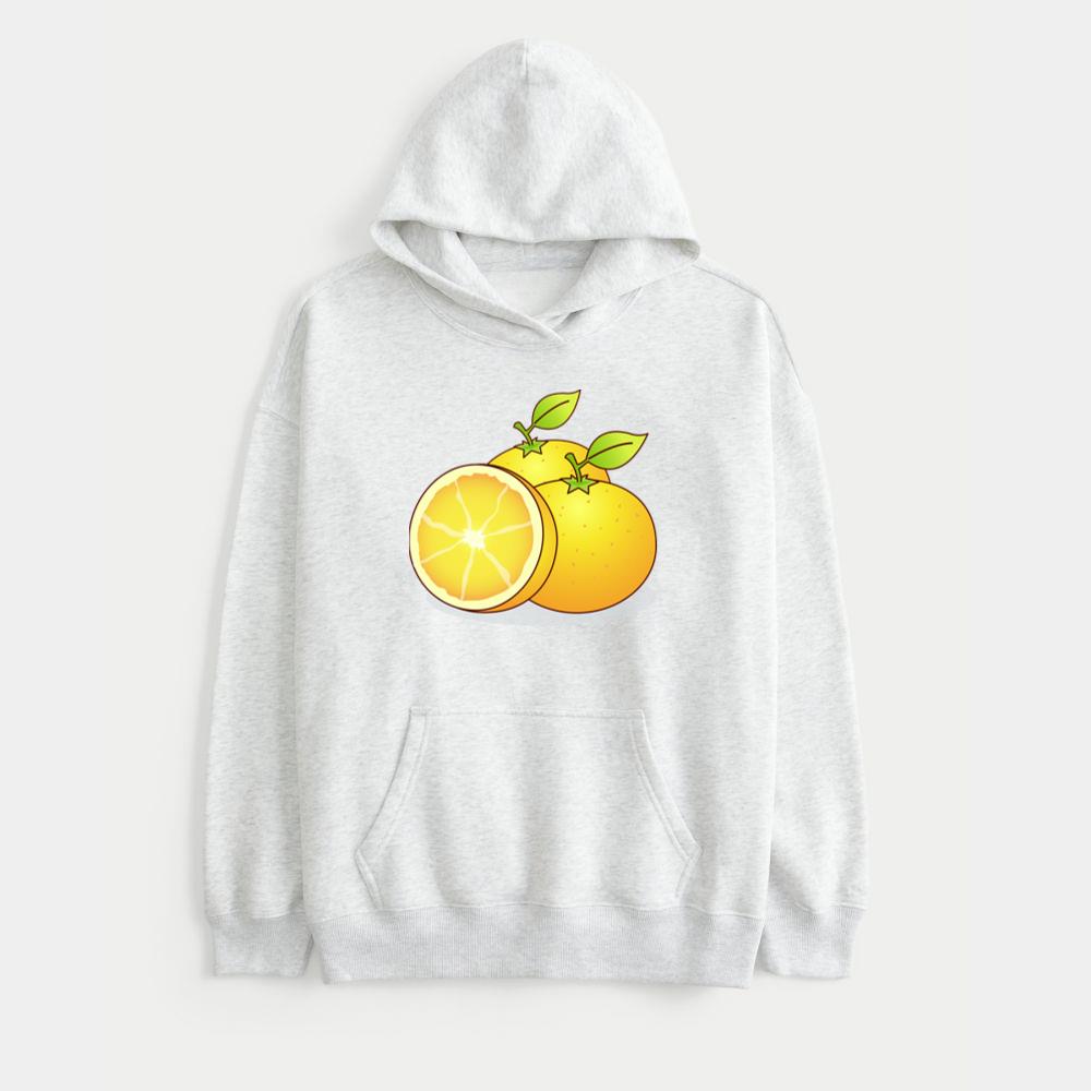 Fresh Yellow Oranges Hoodie