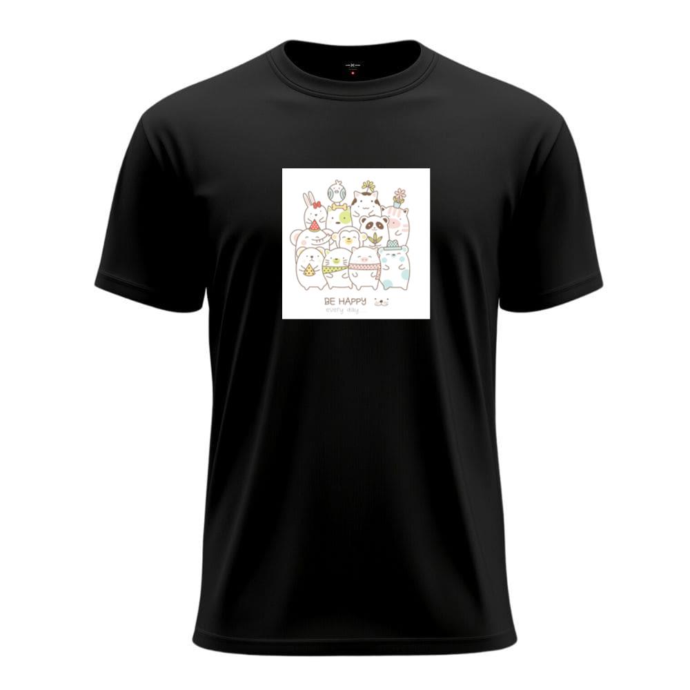Friendly Animals Wishing You Happiness T-Shirts