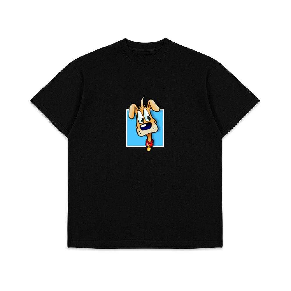 Friendly Dog Cartoon T-Shirts