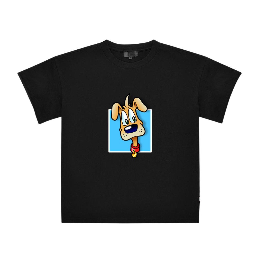 Friendly Dog Cartoon T-Shirts