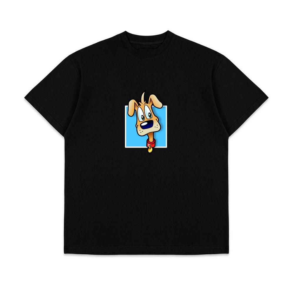 Friendly Dog Cartoon T-Shirts