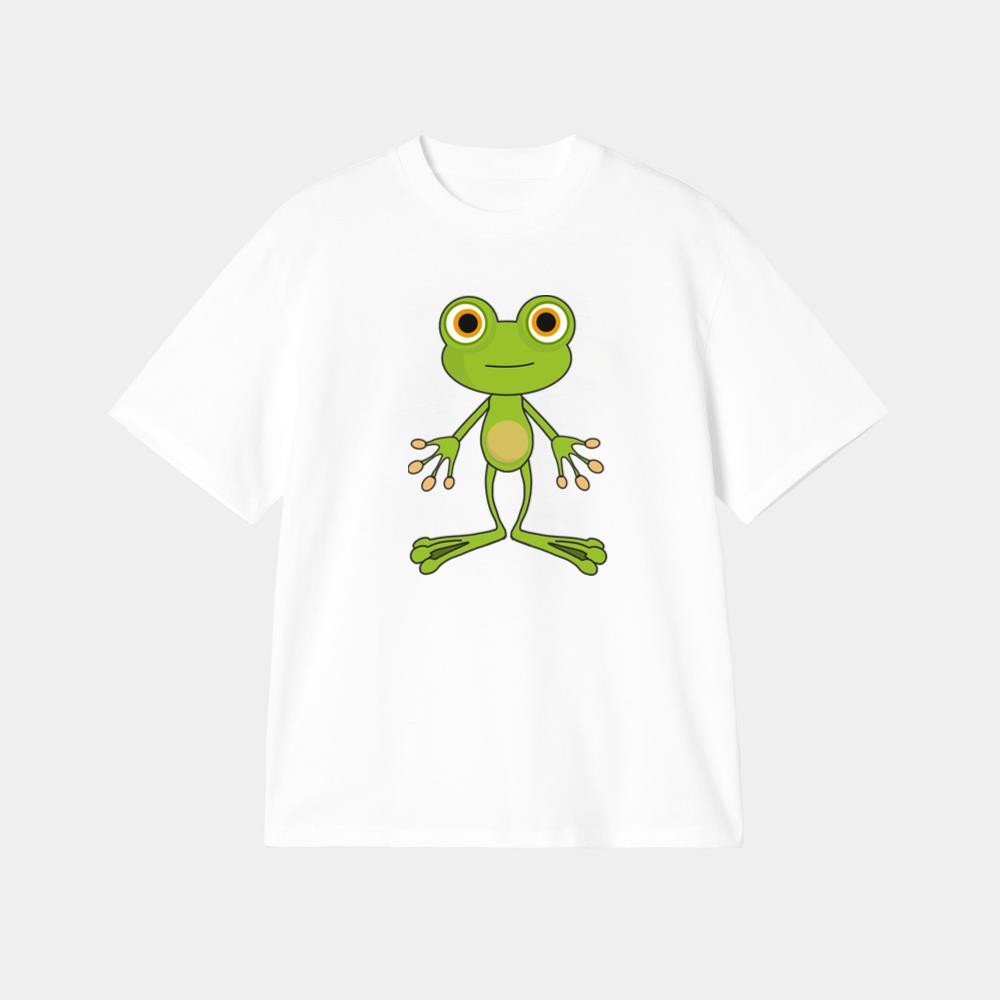 Friendly Standing Green Frog T-Shirt
