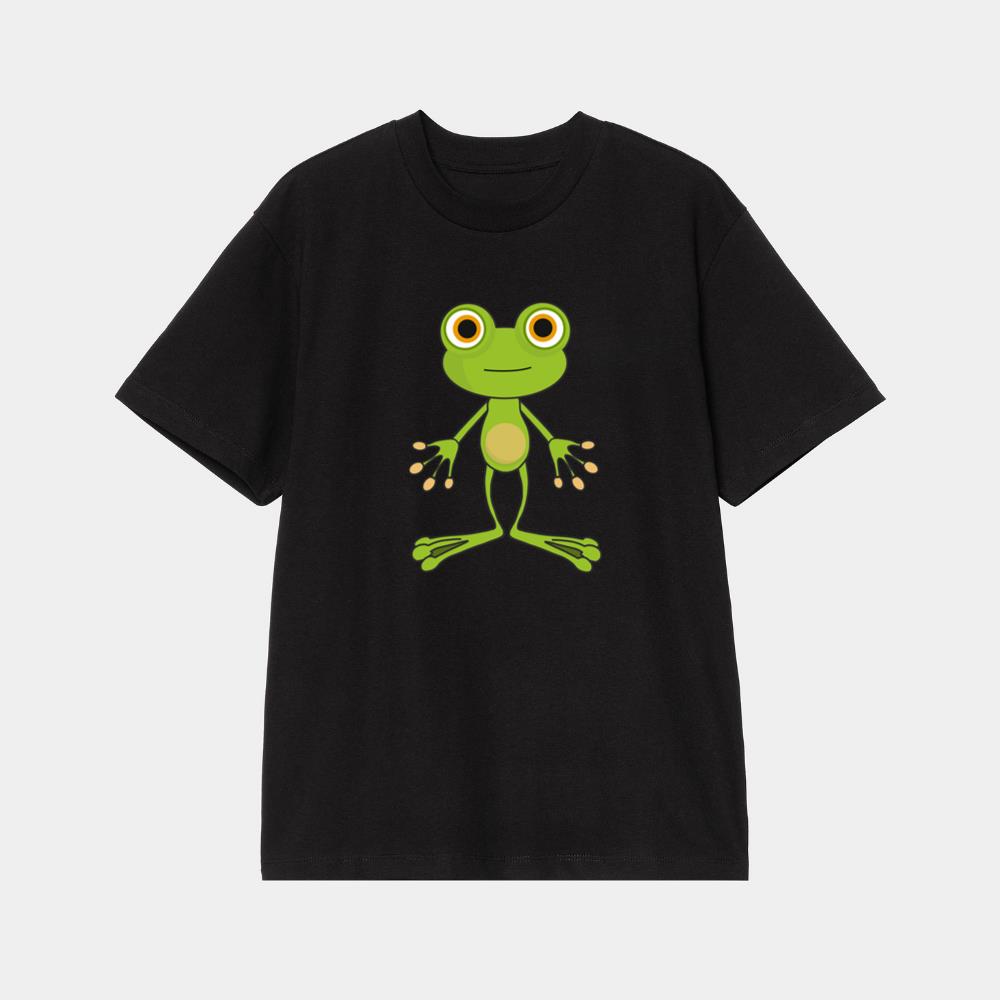 Friendly Standing Green Frog T-Shirt