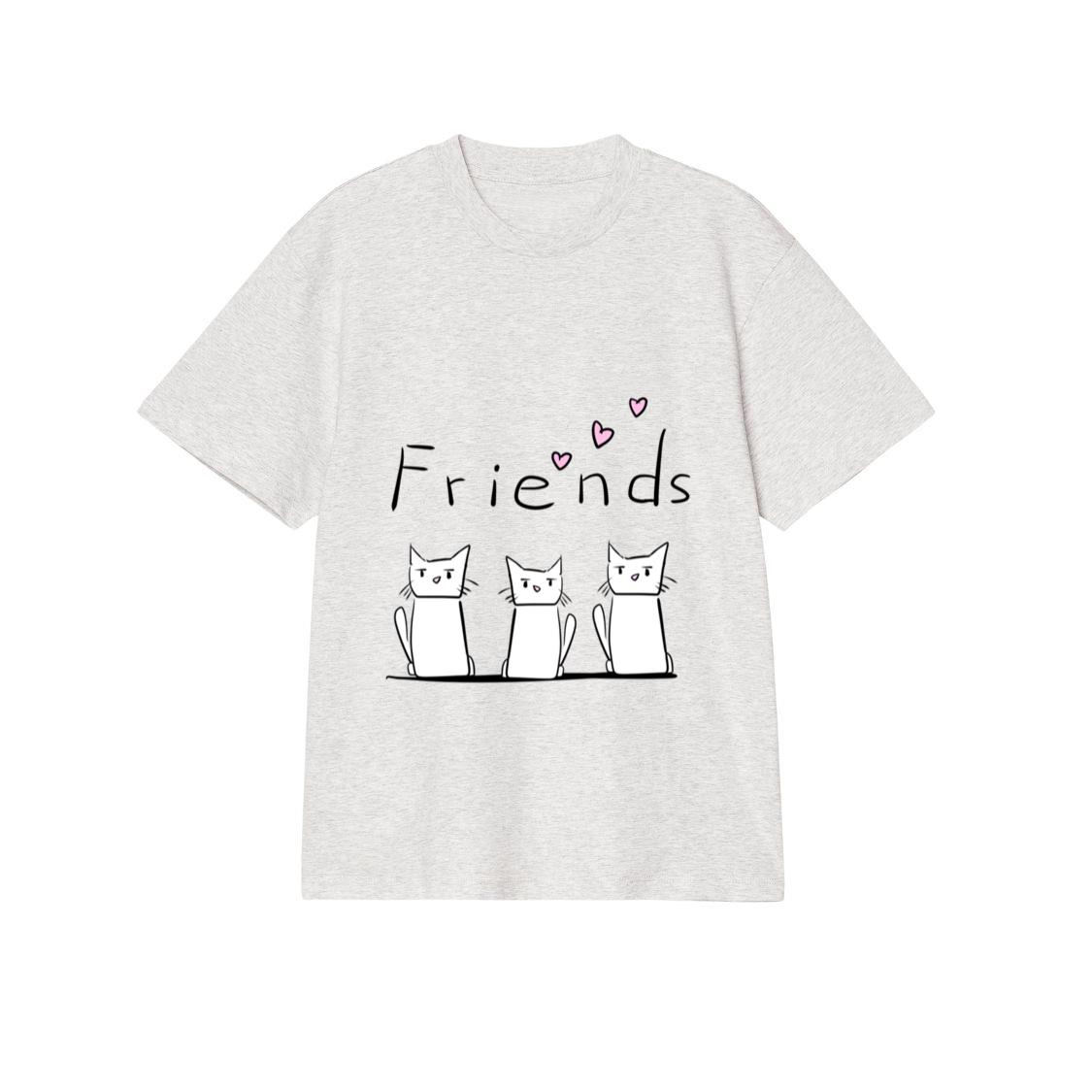 Friends three cats animals animal T-Shirt