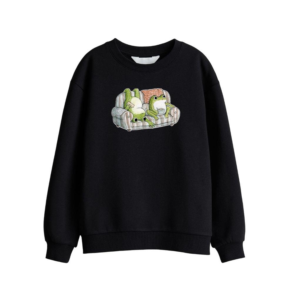 Frog Couch Potatoes Sweatshirts