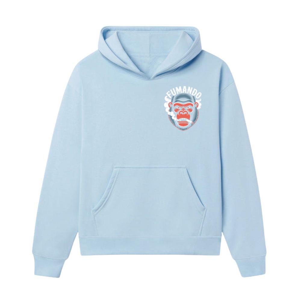 Fumando Gorilla Smoking Cigar Illustration Hoodie