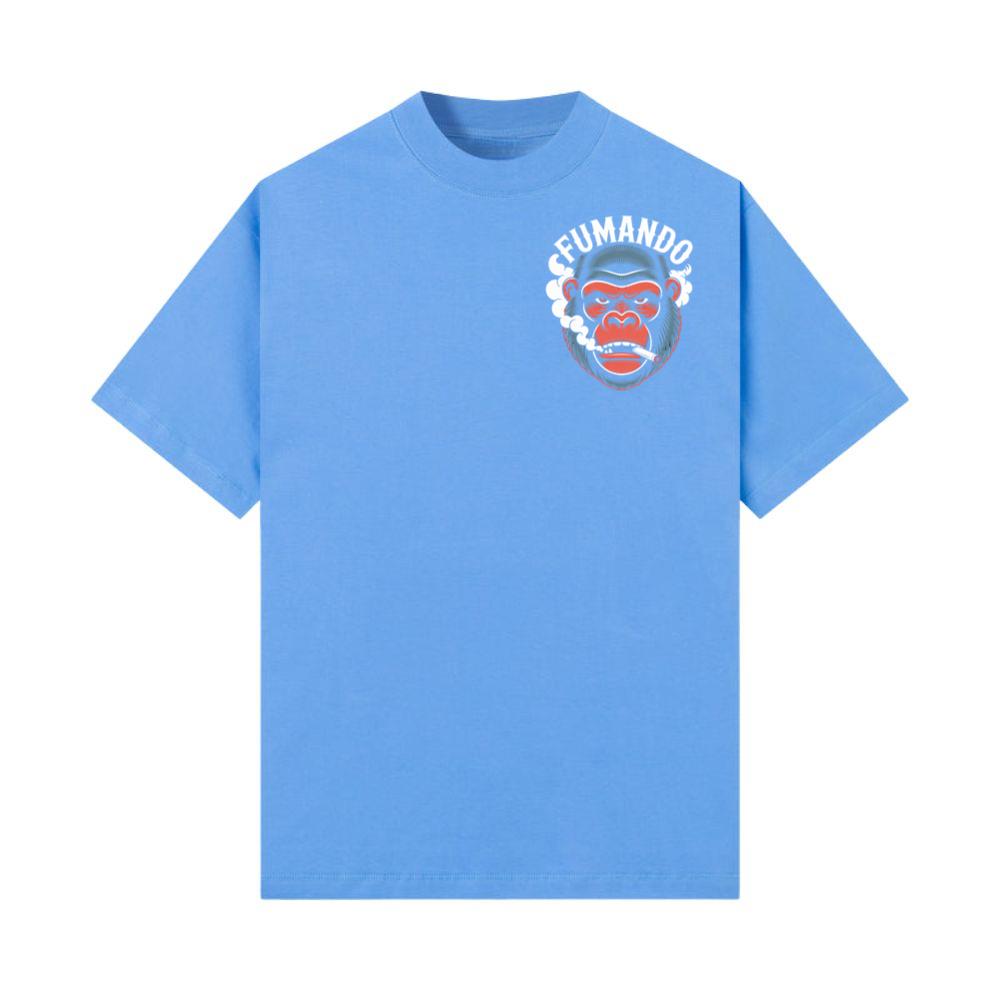 Fumando Gorilla Smoking Cigar Illustration T-Shirt - Image 3