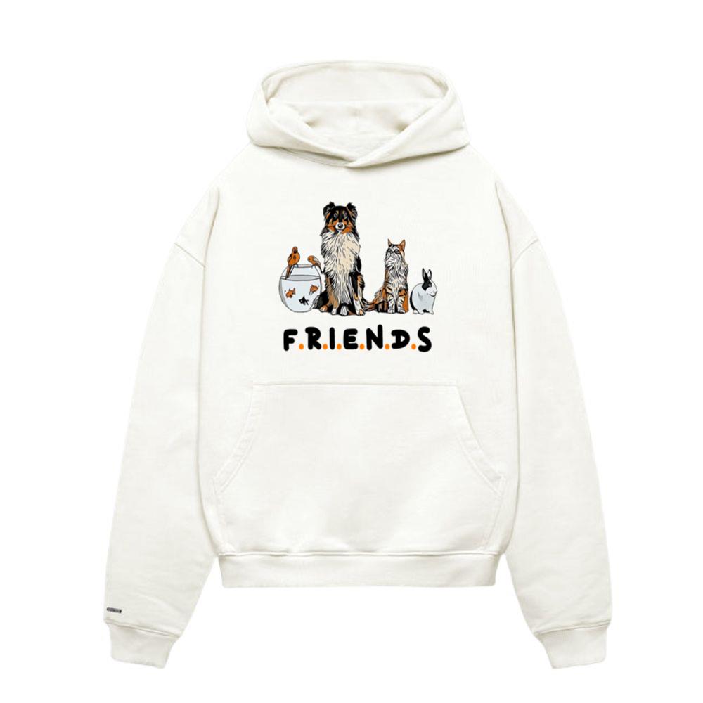 Funny And Cute Animal And Pet Friends Hoodies