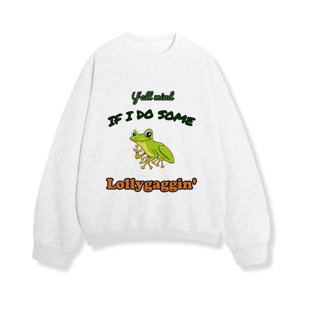 Funny Animal Quote, Cool Frog Sweatshirt