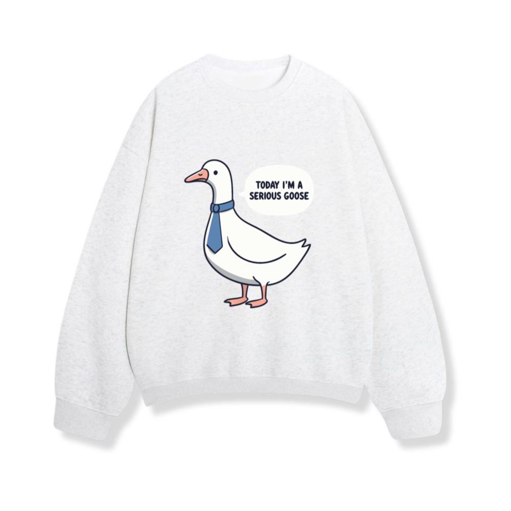 Funny Animal Quote, Cool Goose_1 Sweatshirt