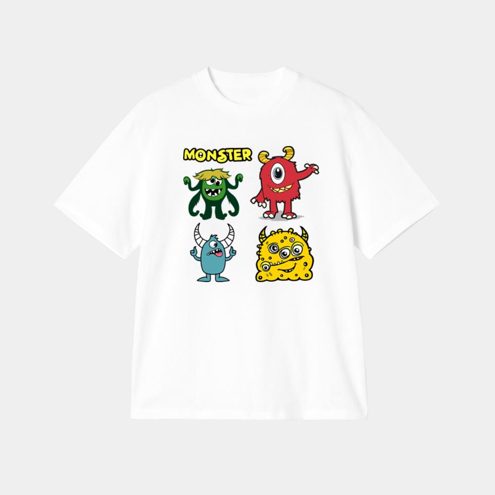 Funny Cartoon Monsters T-Shirt