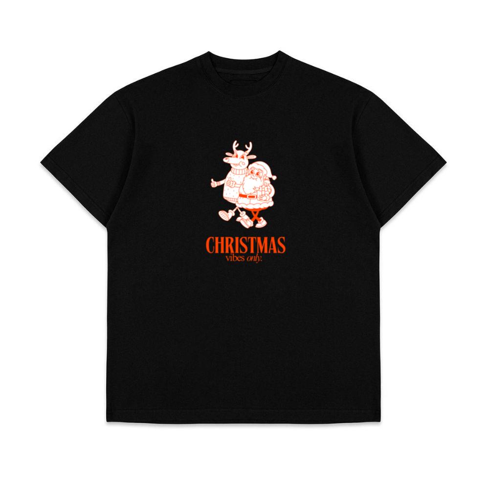 Funny Cute Christmas Vibes Only Holiday Top T-Shirts