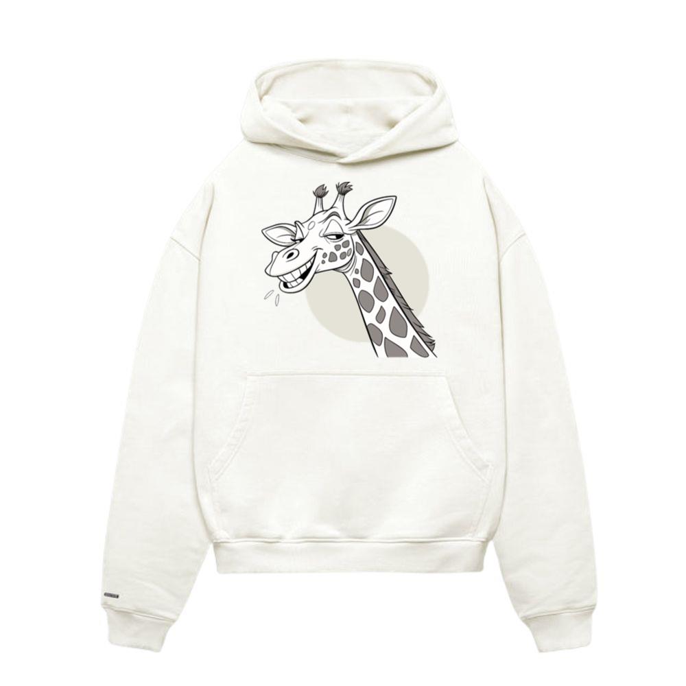 Funny Giraffe Animal Drawing Hoodies