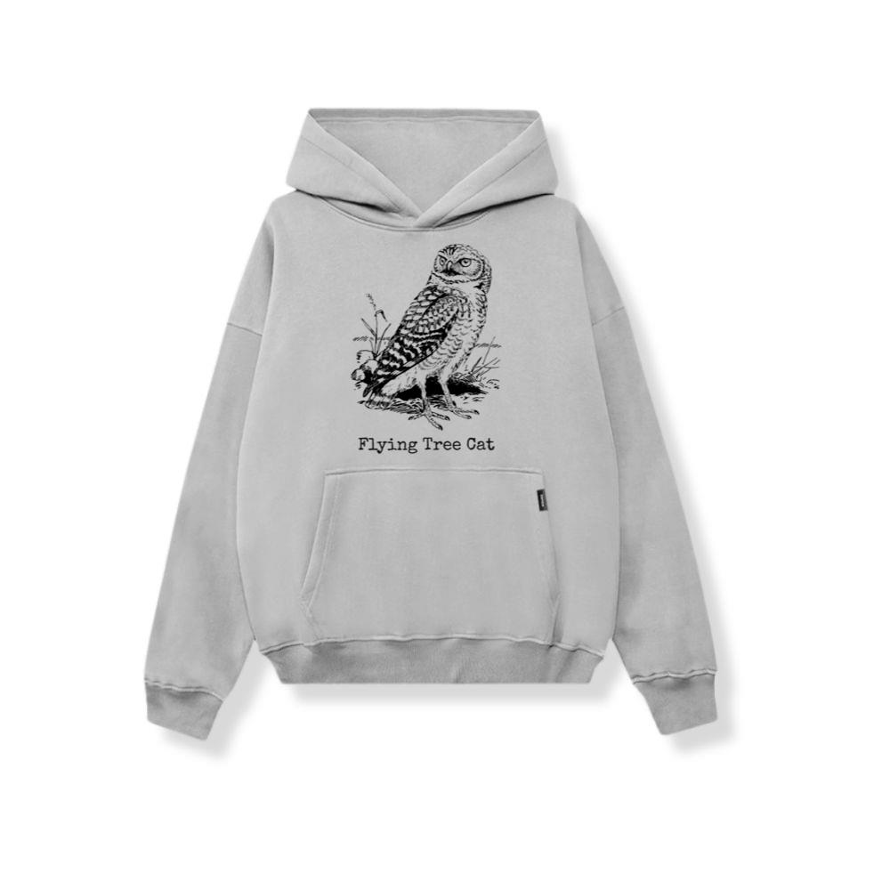 Funny Owl Flying Tree Cat Wrong Animal Name Hoodies