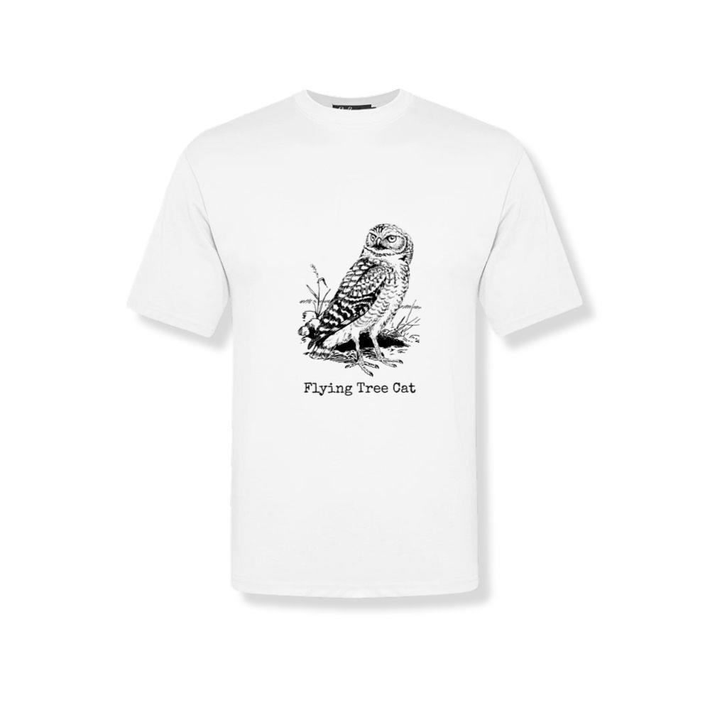 Funny Owl Flying Tree Cat Wrong Animal Name T-Shirts