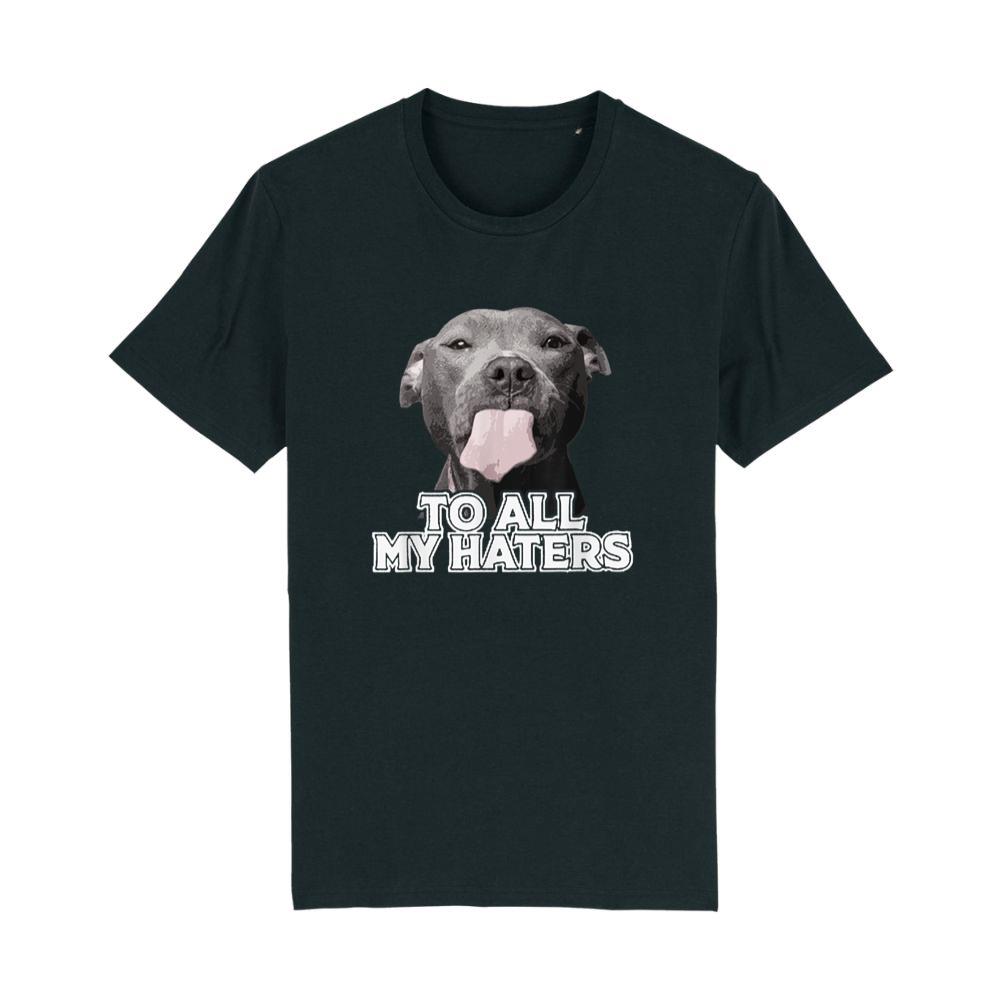 Funny Pitbull To All My Haters Pitbull Dog Lover T-Shirt for Men Women