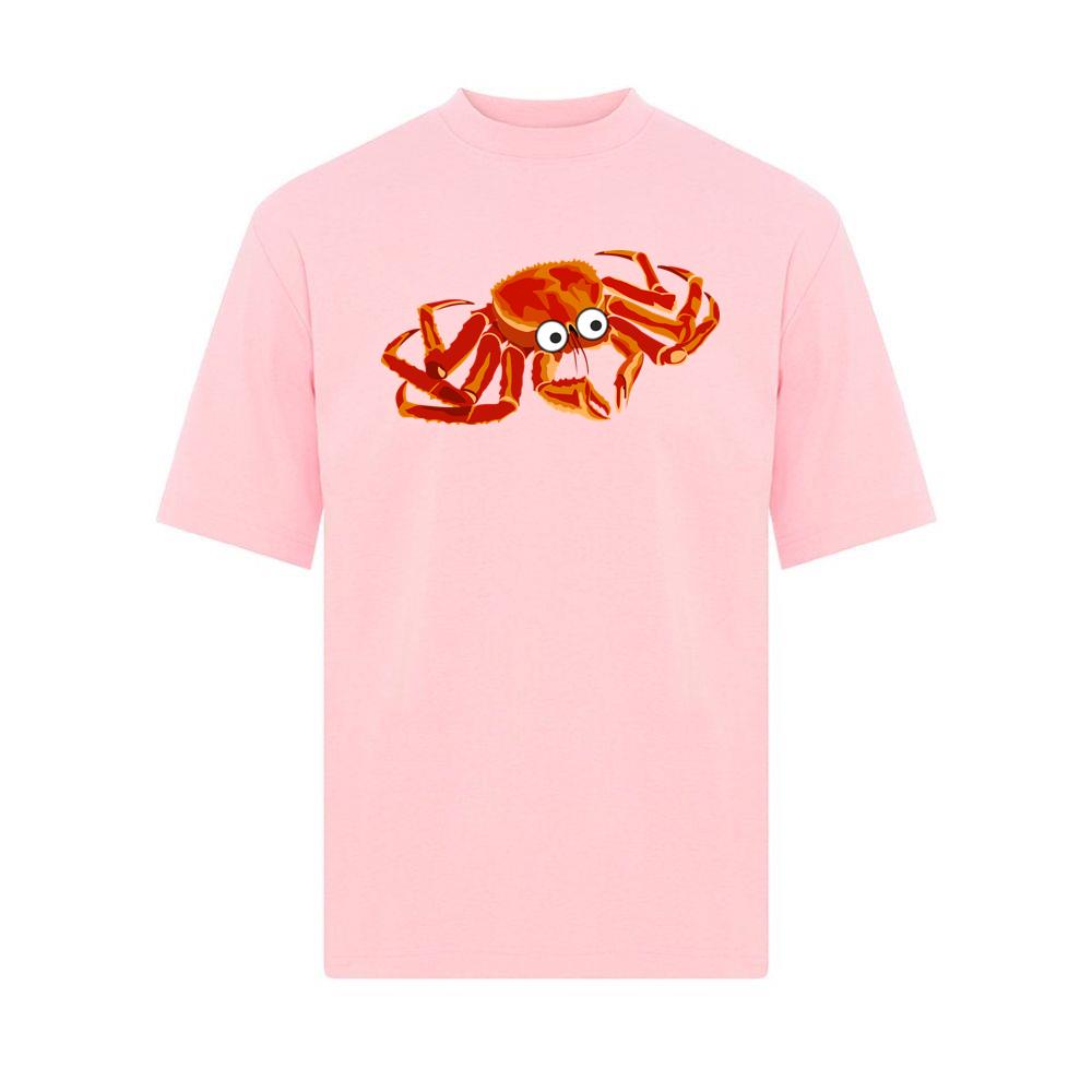 Funny Red Cartoon Crab T-Shirts