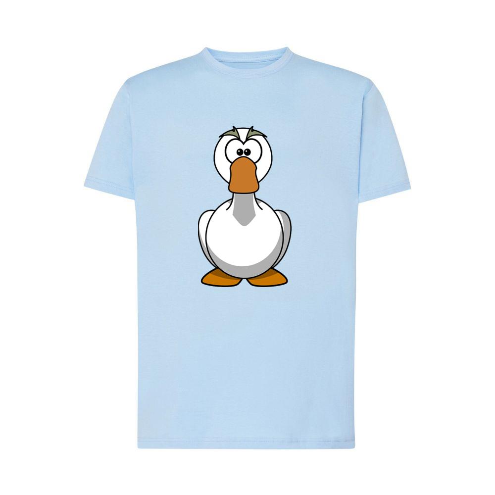 Funny Round Goose Pose T-Shirts