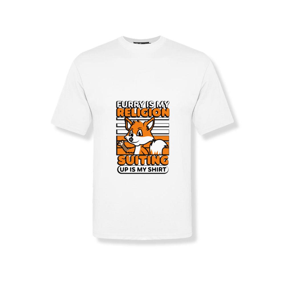 Furry Is My Religion Fox Wolf Anime Fursuit T-Shirt