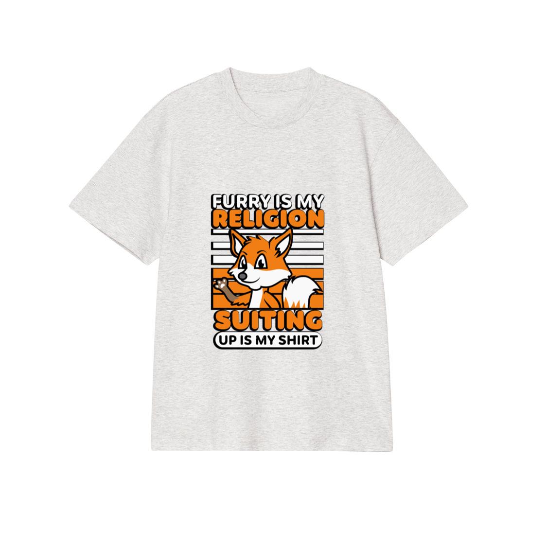 Furry Is My Religion Fox Wolf Anime Fursuit T-Shirt