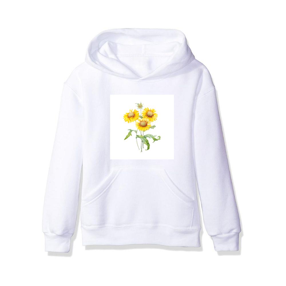 Gaillardia Flowers by Pierre-Joseph Redouté Hoodies