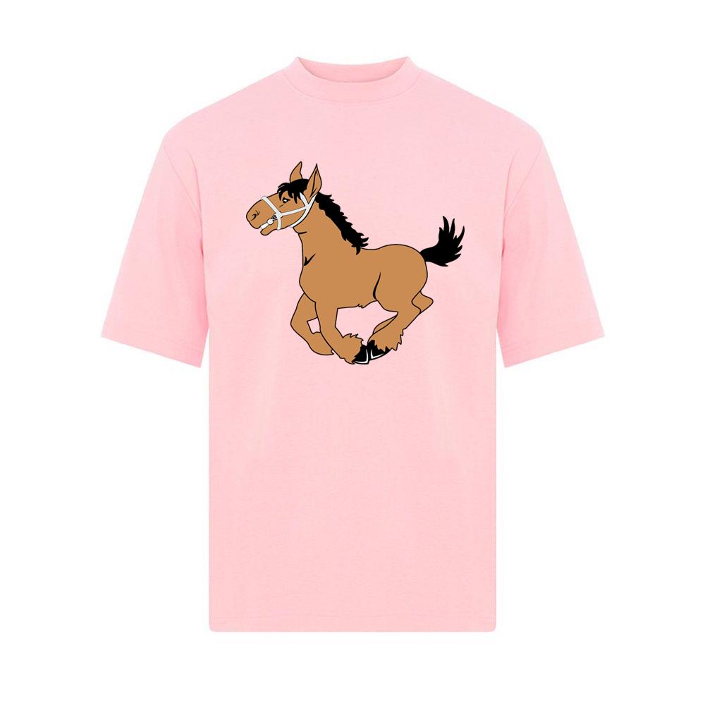 Galloping Happy Brown Horse T-Shirts