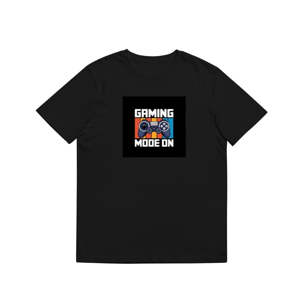 Gaming Mode On Text Design T-Shirts