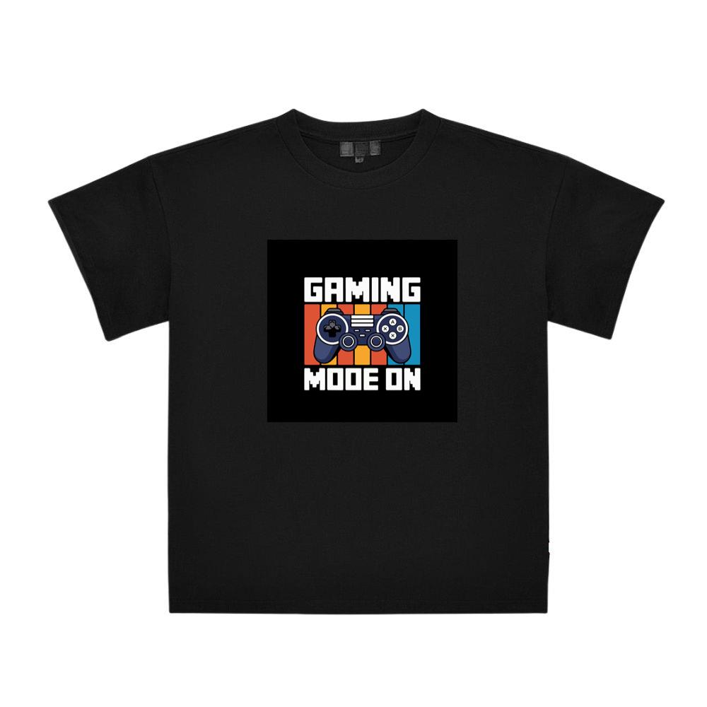 Gaming Mode On Text Design T-Shirts