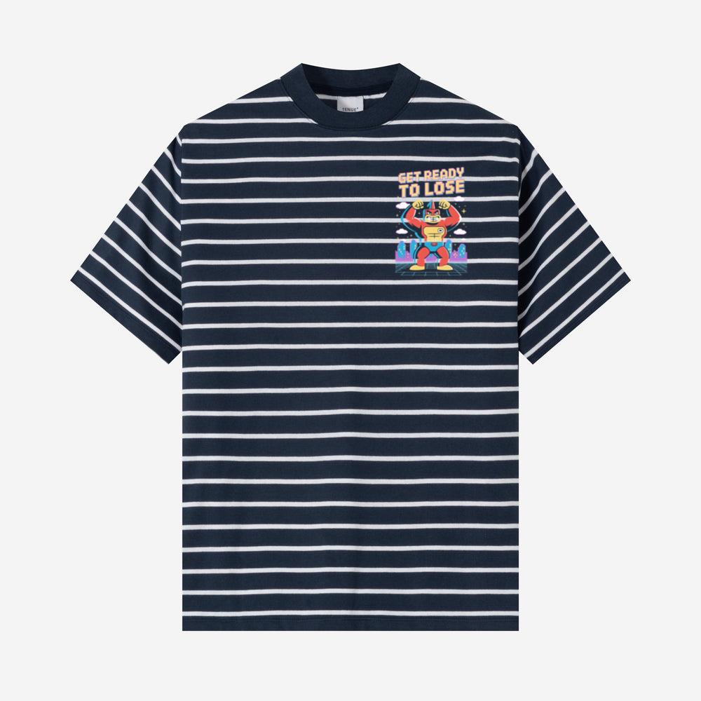 Get Ready to Lose Retro Robot Cartoon Design T-Shirt