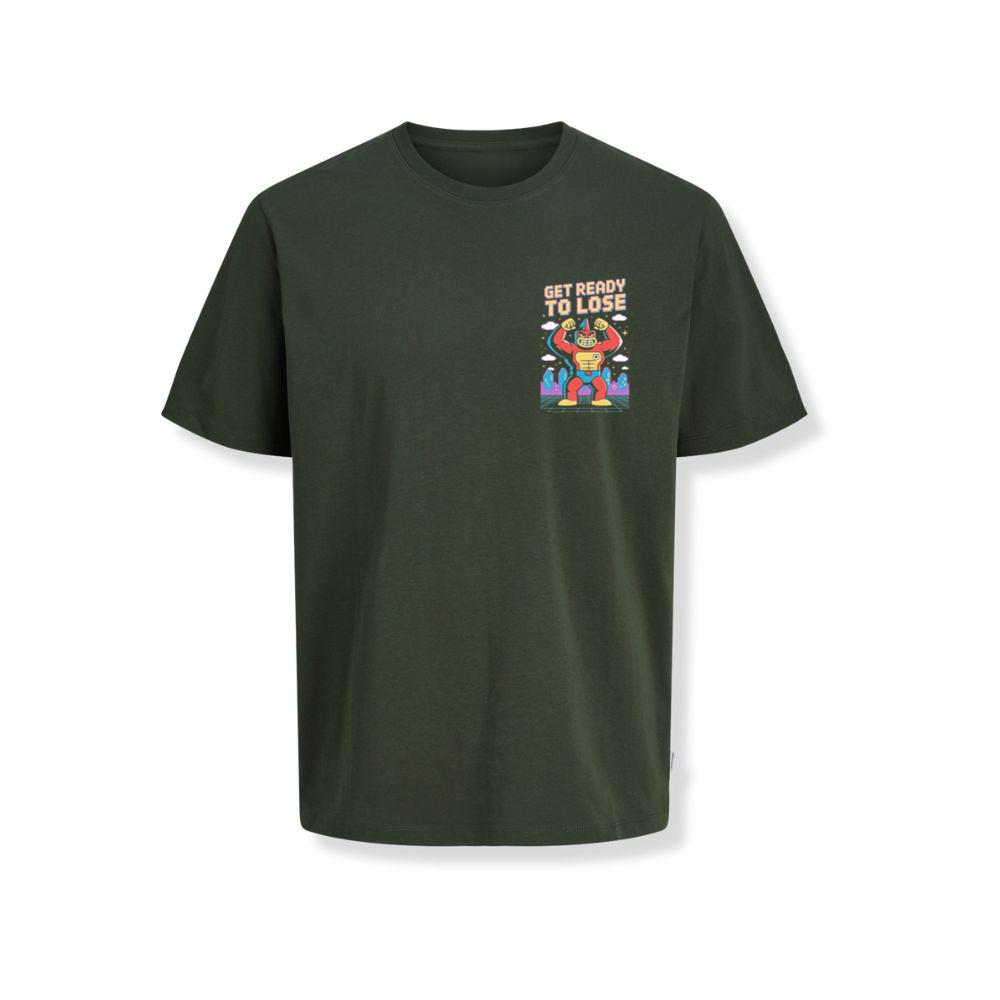 Get Ready to Lose Retro Robot Cartoon Design T-Shirts