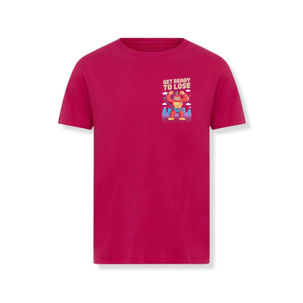 Get Ready to Lose Retro Robot Cartoon Design T-Shirts - Image 2