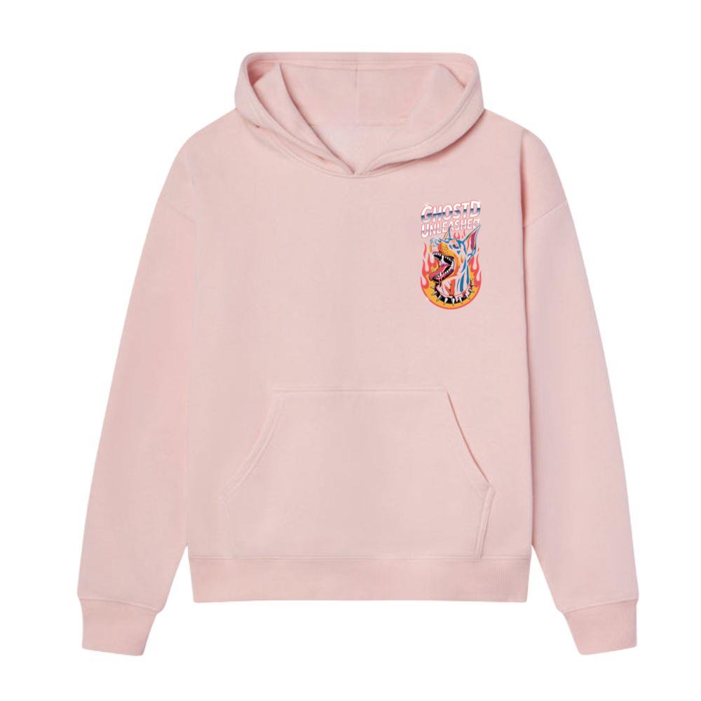 Ghostd Unleashed Skeleton Fire Graphic Hoodie