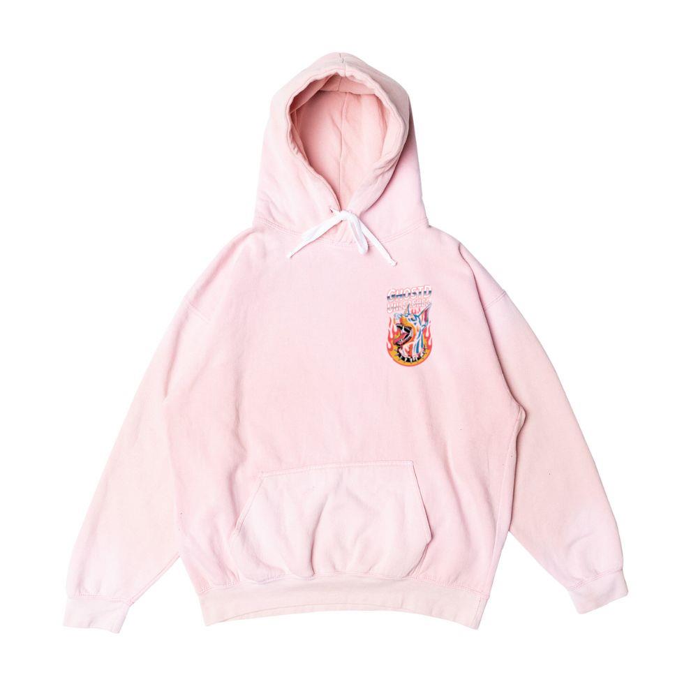 Ghostd Unleashed Skeleton Fire Graphic Hoodie