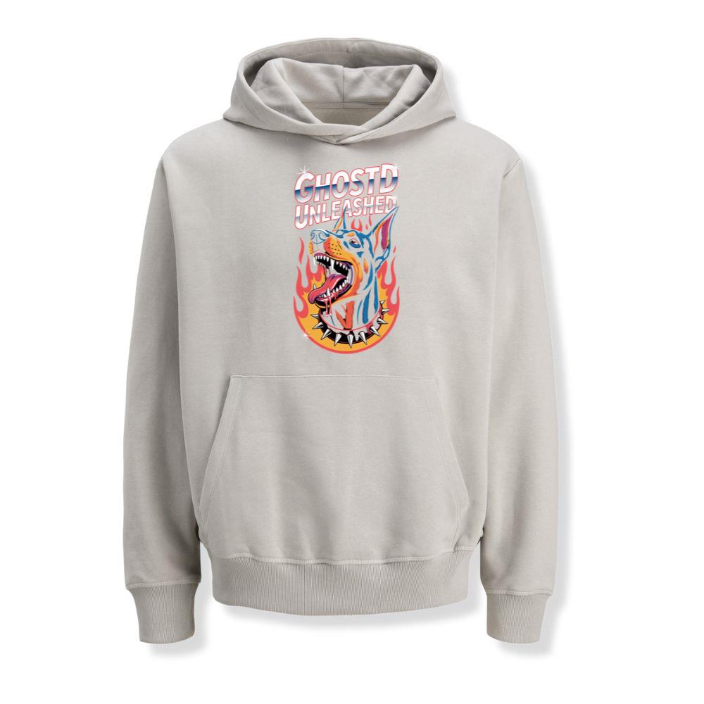 Ghostd Unleashed Skeleton Fire Graphic Hoodies