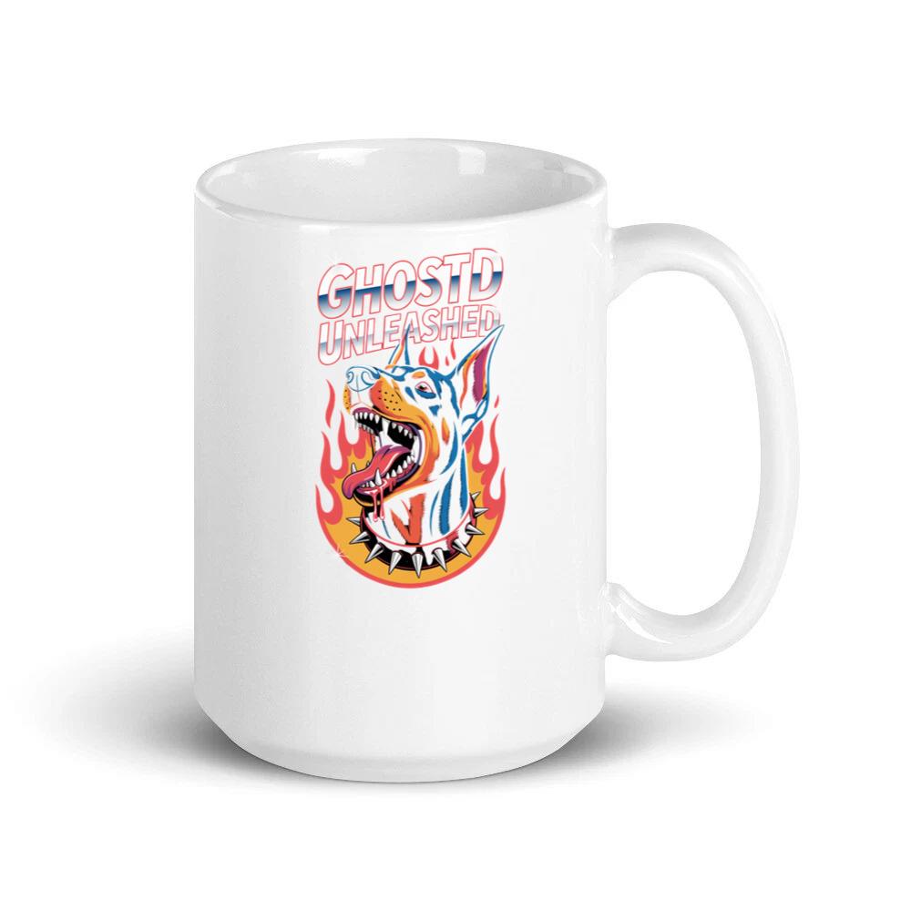 Ghostd Unleashed Skeleton Fire Graphic Mug