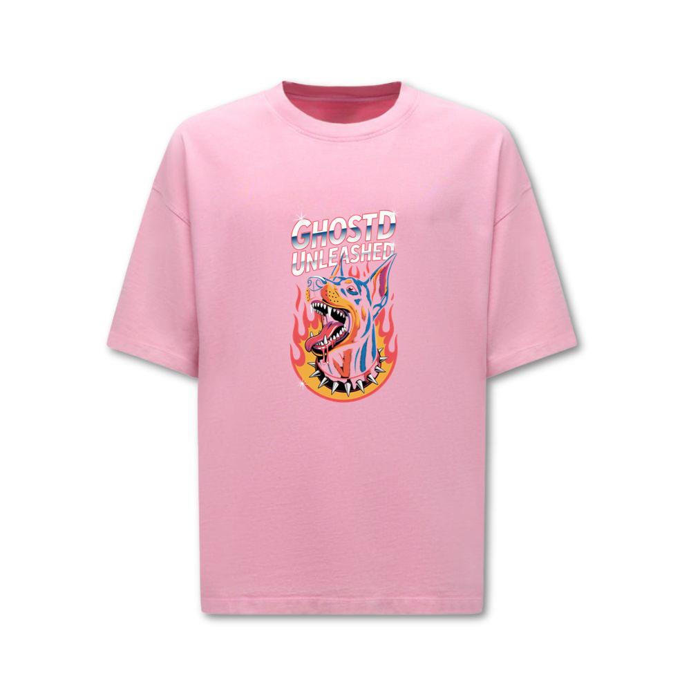 Ghostd Unleashed Skeleton Fire Graphic T-Shirt
