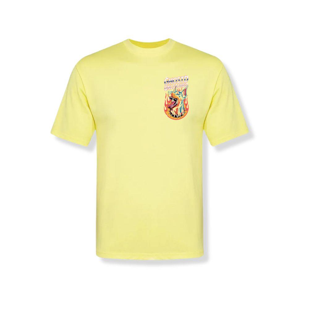 Ghostd Unleashed Skeleton Fire Graphic T-Shirt