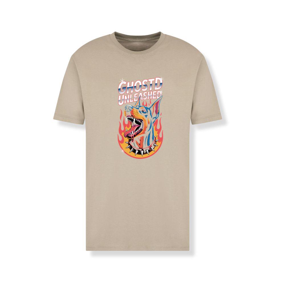 Ghostd Unleashed Skeleton Fire Graphic T-Shirt