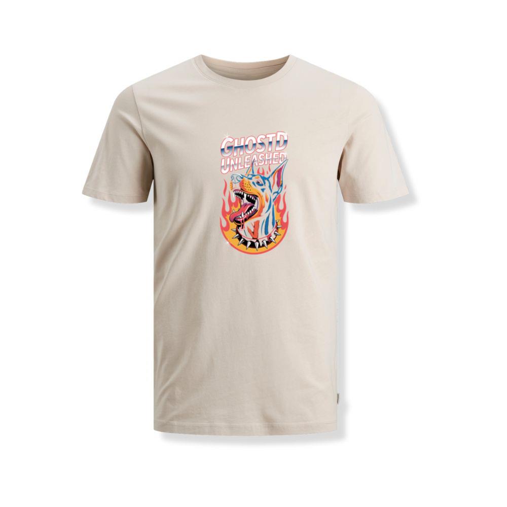 Ghostd Unleashed Skeleton Fire Graphic T-Shirts