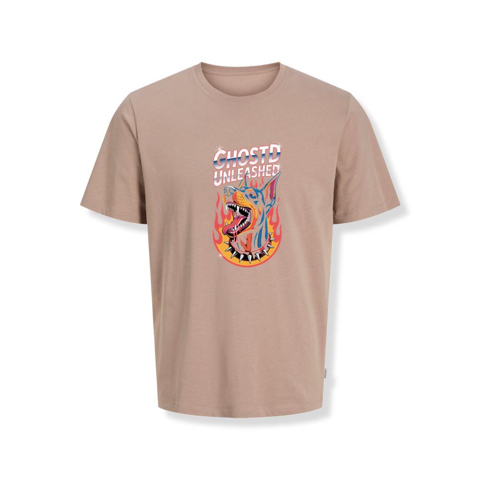 Ghostd Unleashed Skeleton Fire Graphic T-Shirts