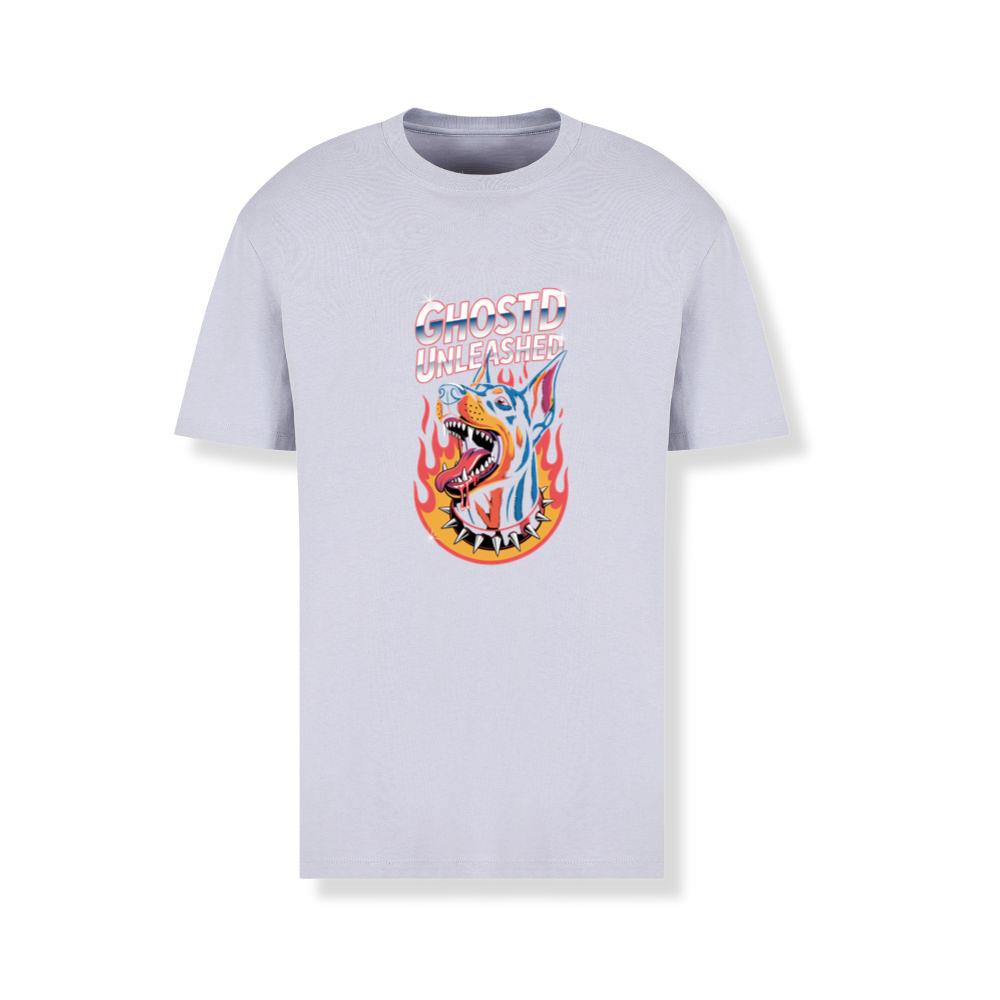 Ghostd Unleashed Skeleton Fire Graphic T-Shirts