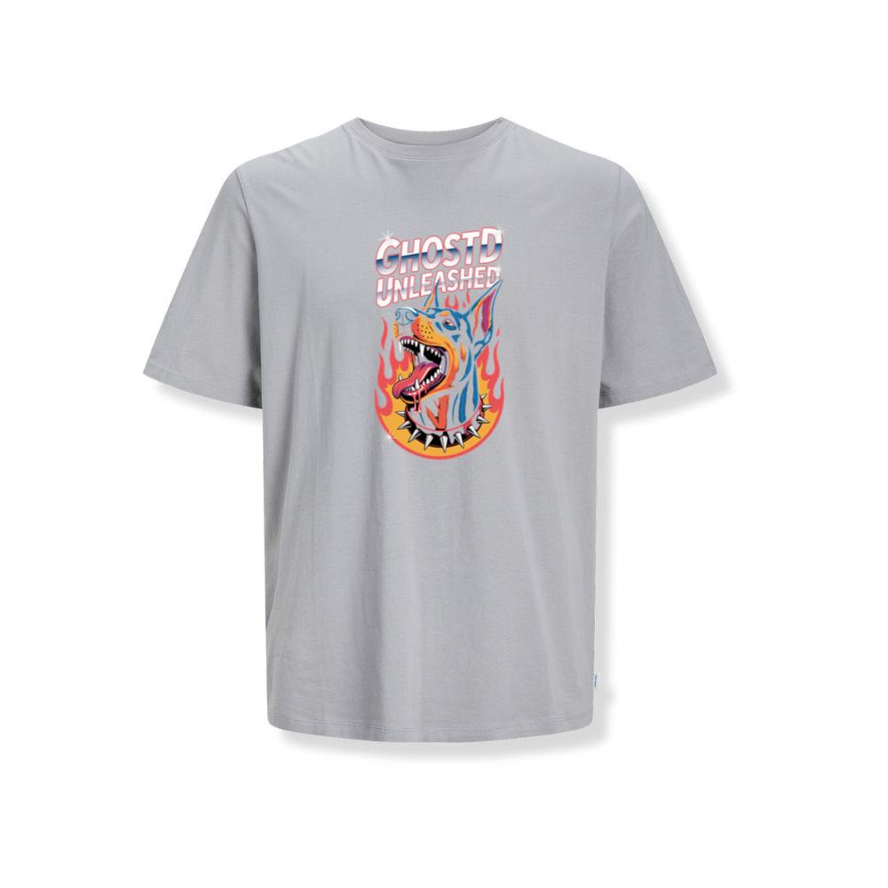 Ghostd Unleashed Skeleton Fire Graphic T-Shirts