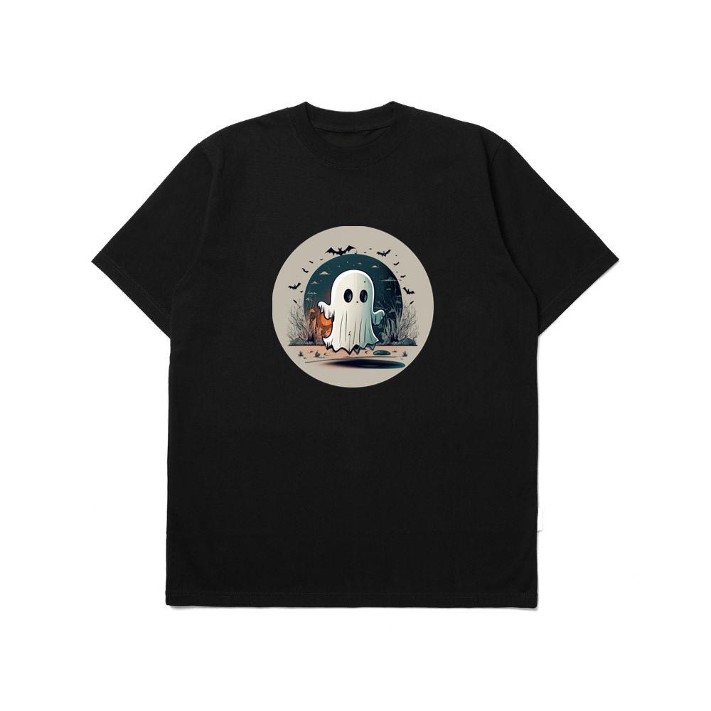 Ghosty Hallowen Lonely Night TShirts Vibesline