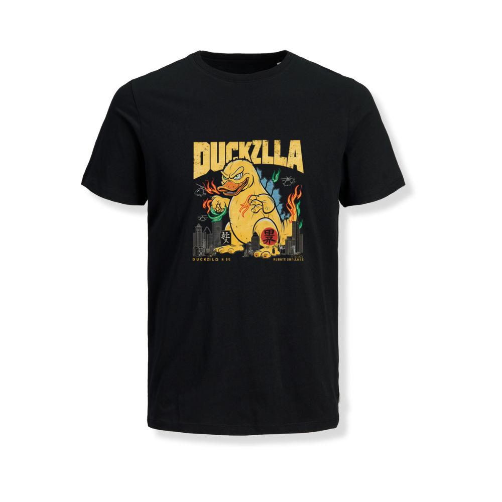 Giant Duck Monster Retro Cartoon Design T-Shirts
