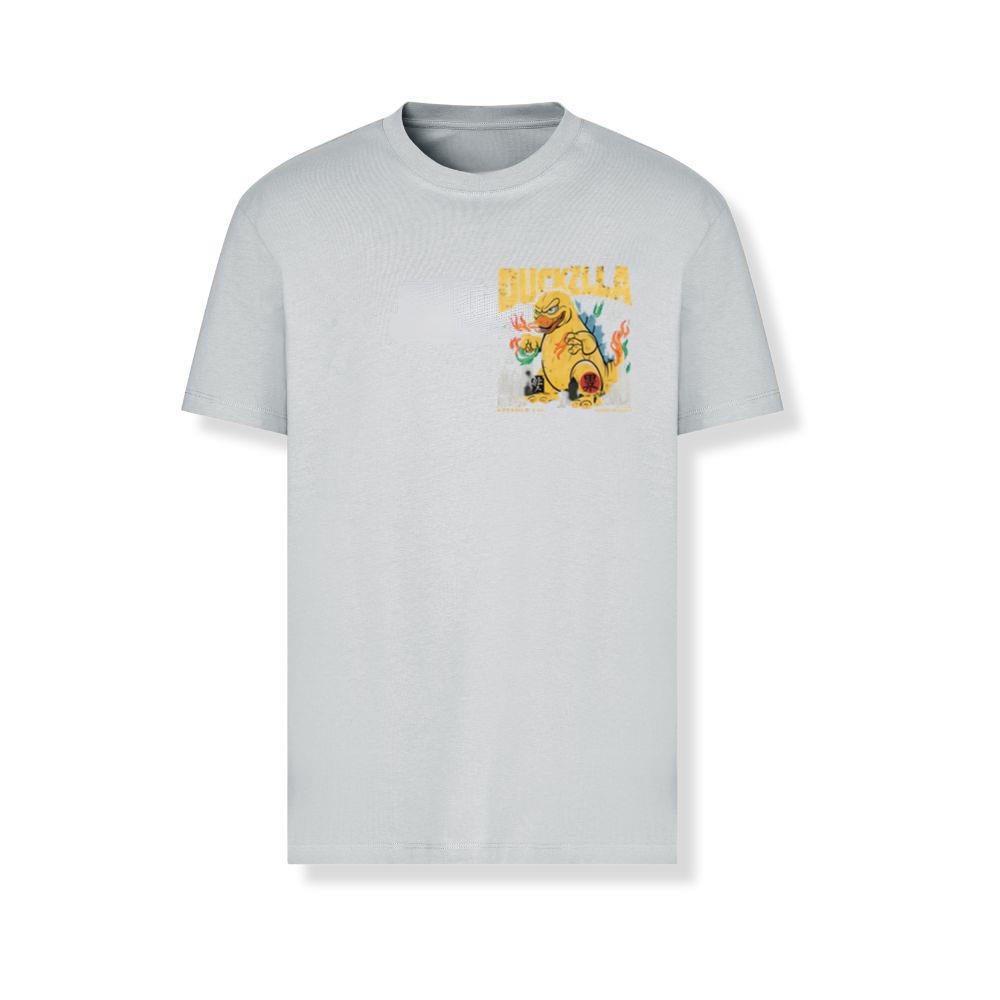 Giant Duck Monster Retro Cartoon Design T-Shirts - Image 3