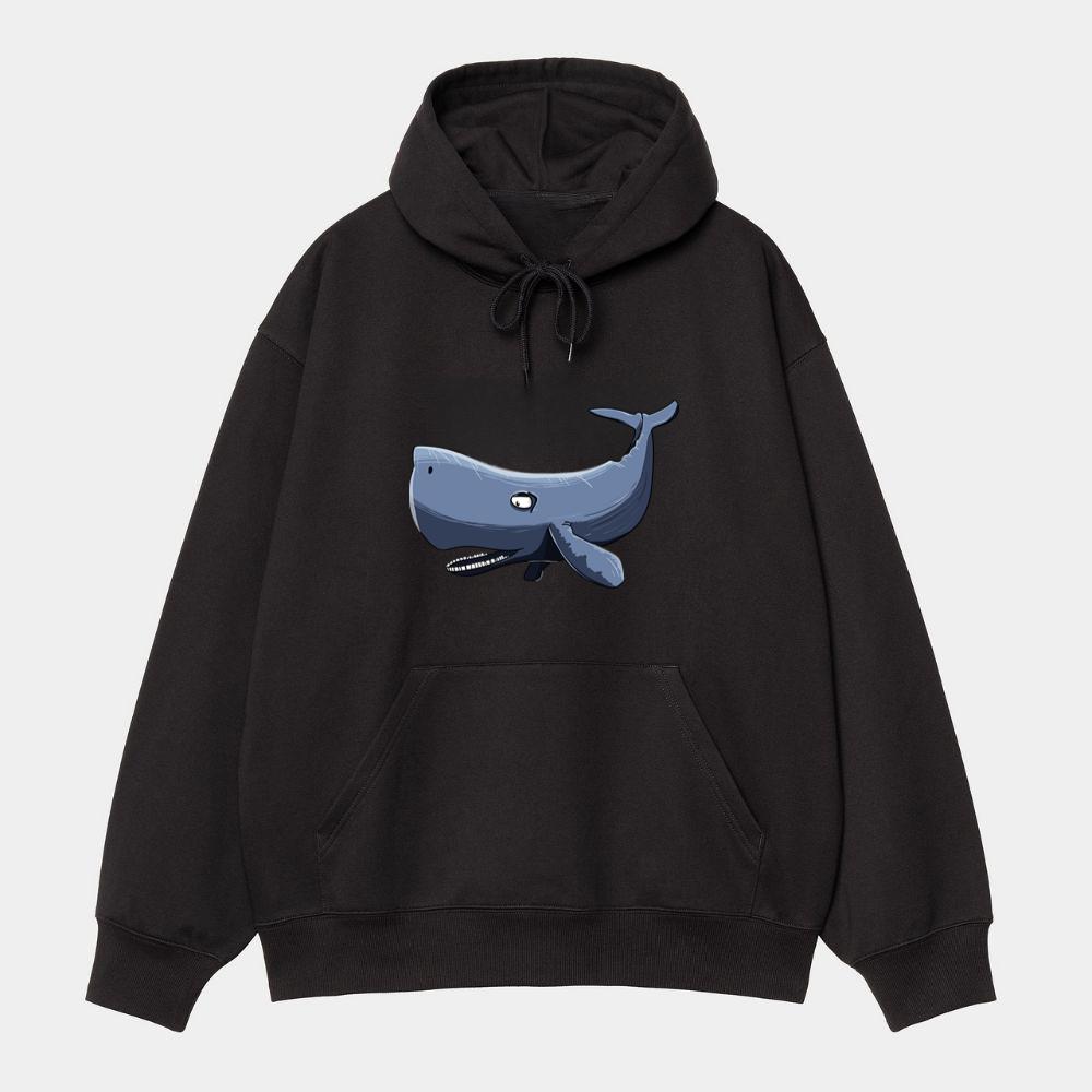 Giant Sperm Whale Hoodie