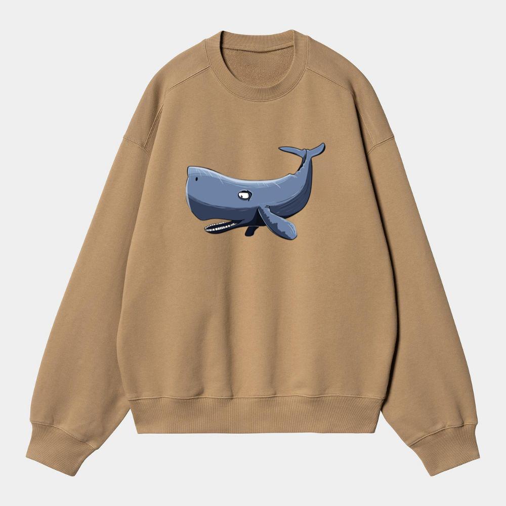 Giant Sperm Whale Sweatshirt