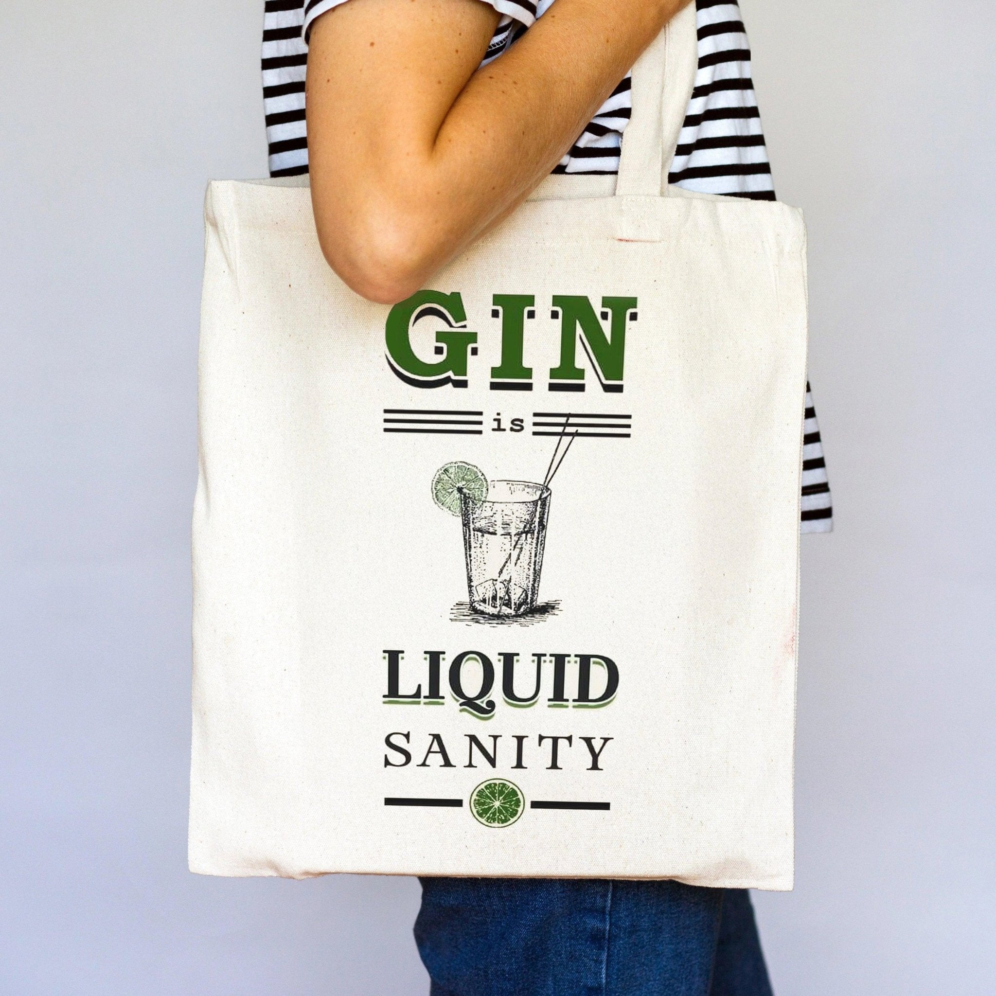 Gin is Liquid Sanity' Tote Bag