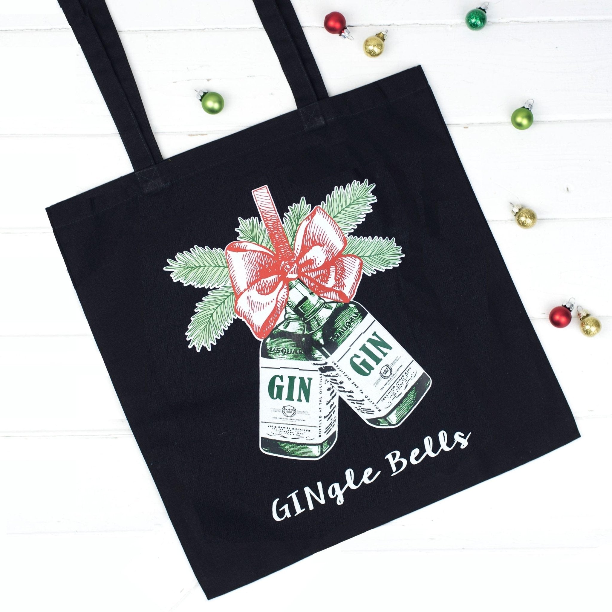 Gingle Bells' Christmas Tote Bag