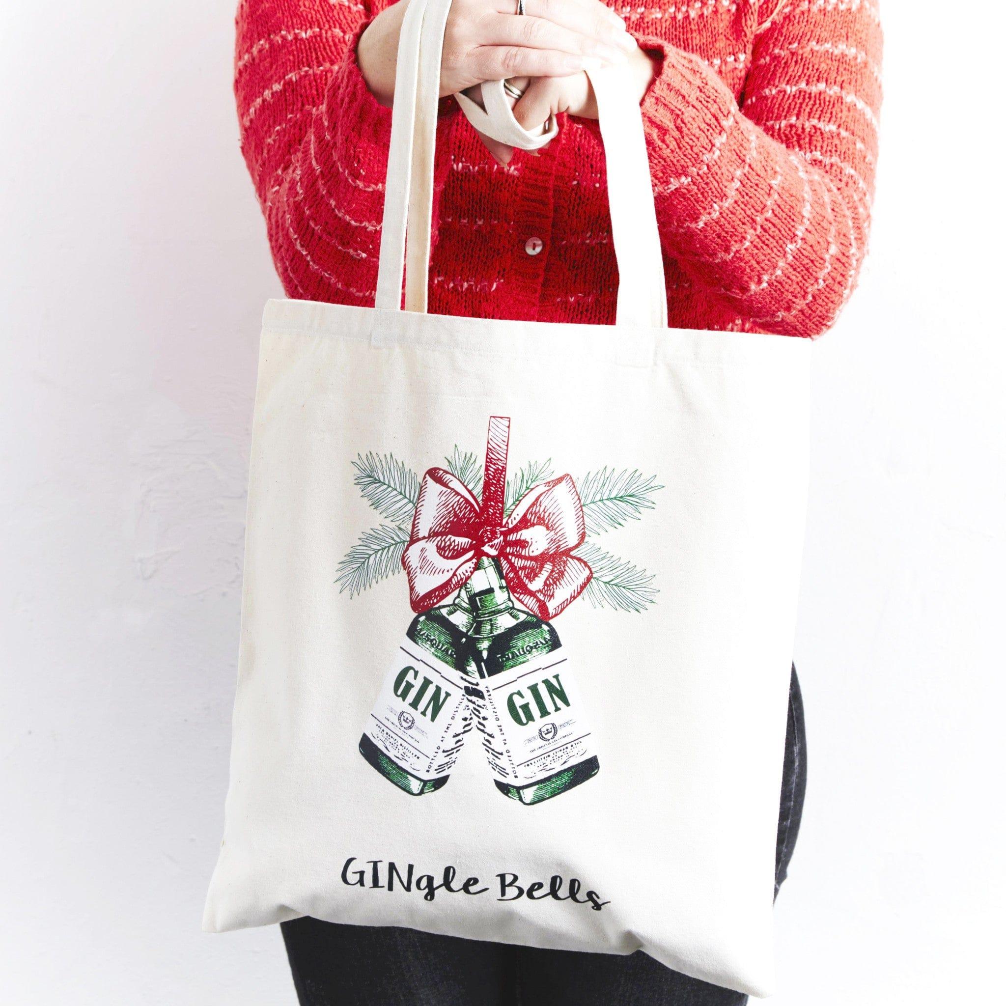 Gingle Bells' Christmas Tote Bag - Image 3